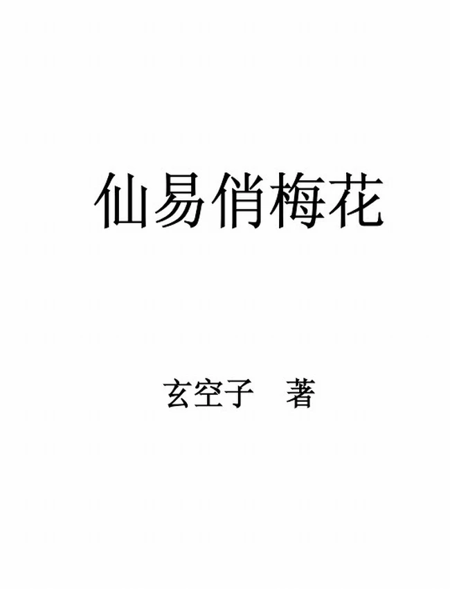 仙易俏梅花 玄空子
