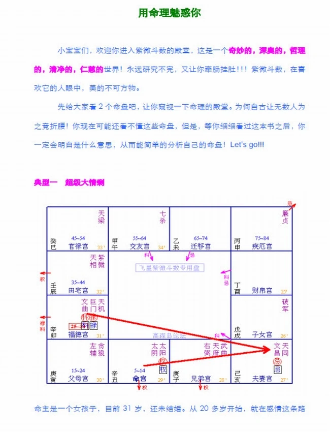紫微白娘子 紫微斗数 合集3本插图