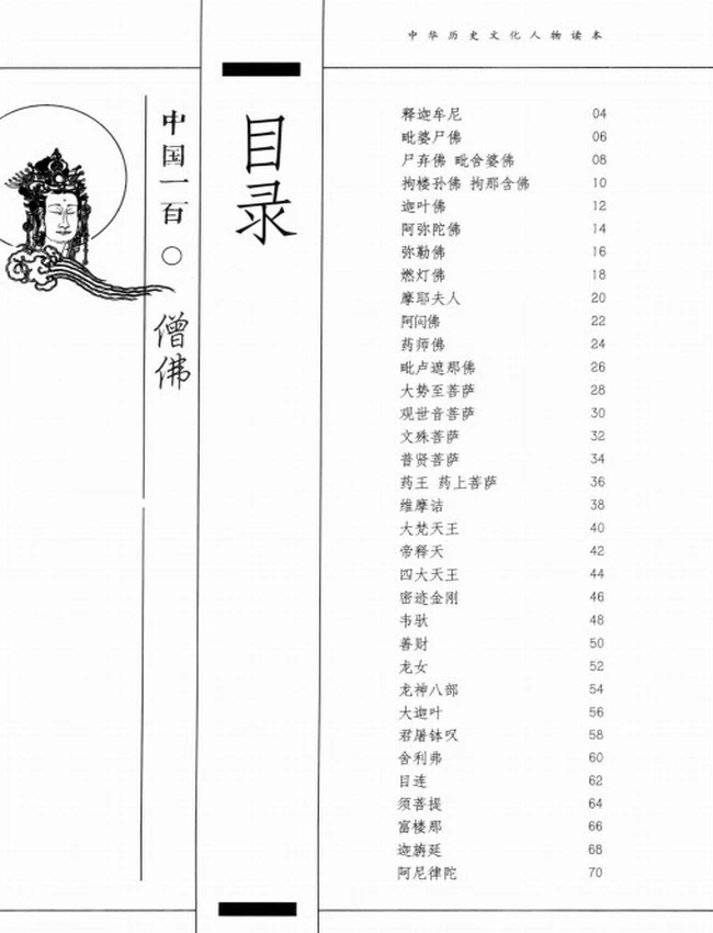 中国一百僧佛插图