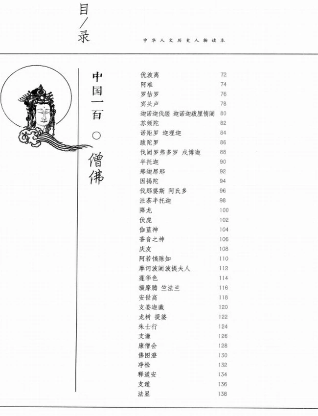 中国一百僧佛插图