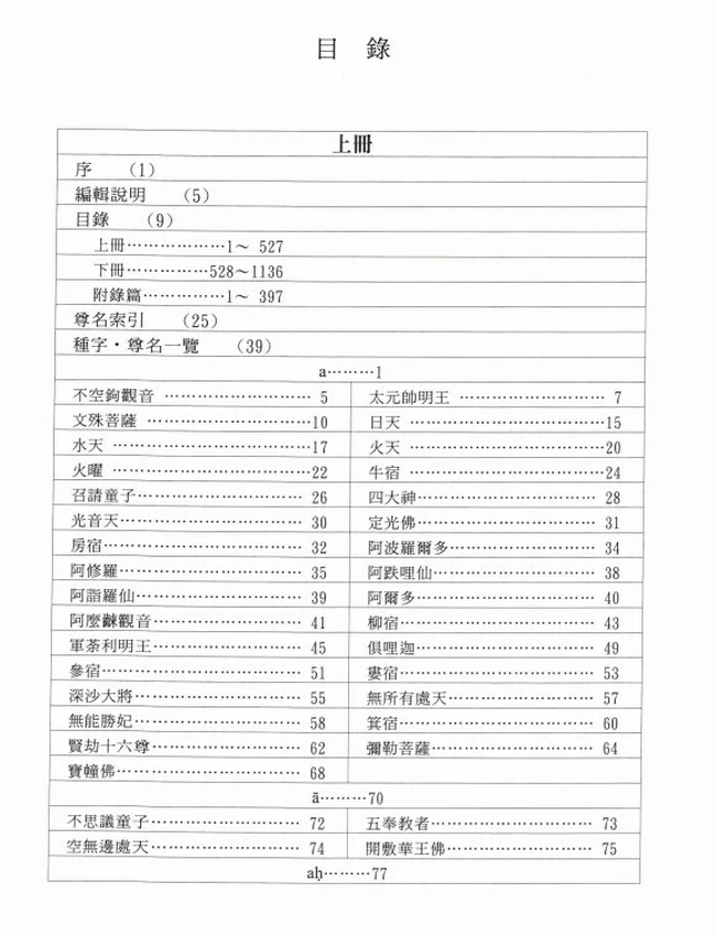 佛教种子字集 上下册插图