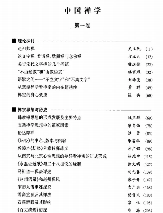中国禅学 共7卷插图