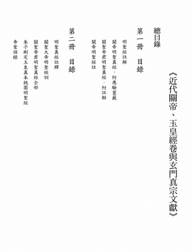 民间私藏 近代关帝、玉皇经卷与玄门真宗文献 全6册插图