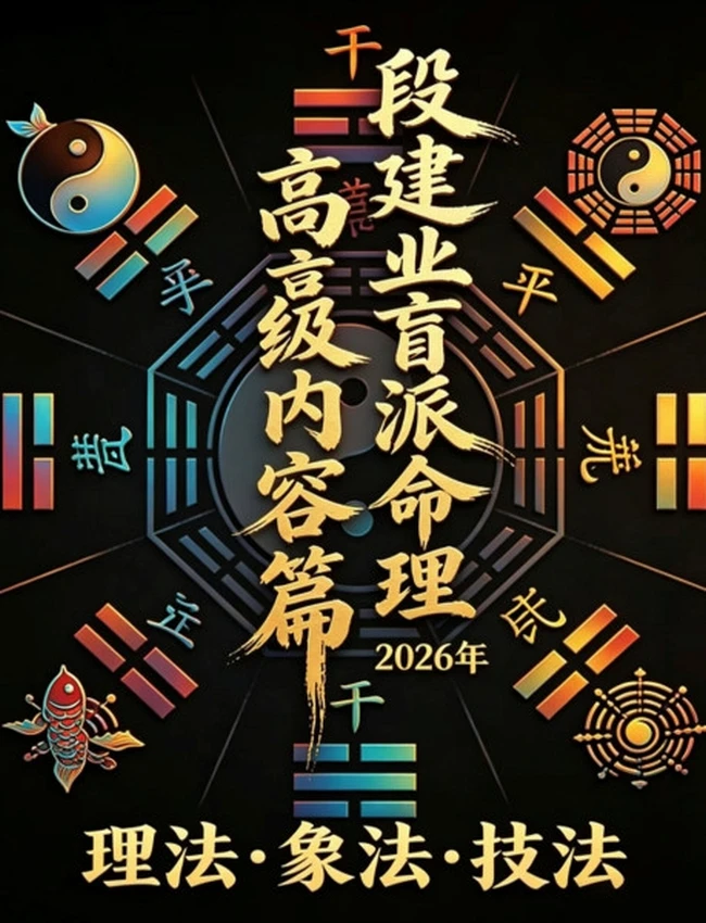 段建业盲派命理高级内容篇