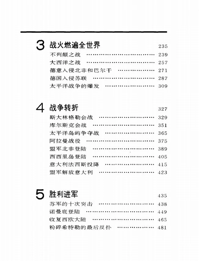第二次世界大战画史 上下插图