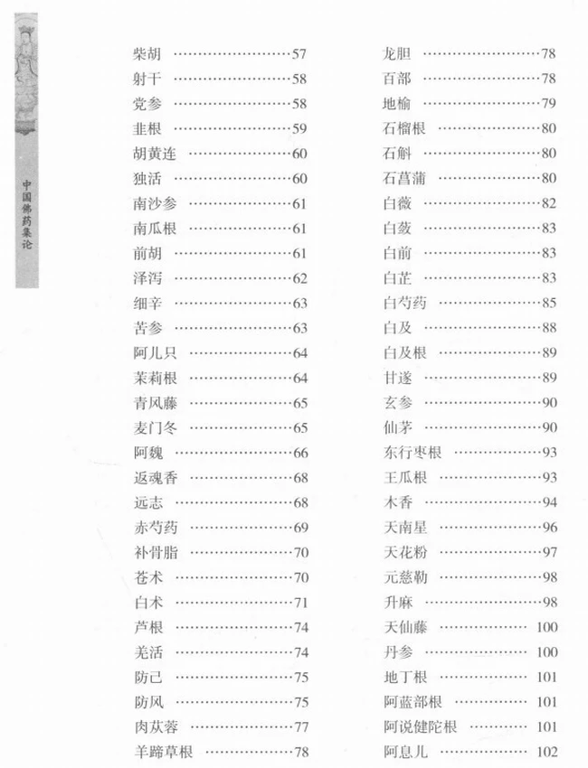 中国佛药集论插图