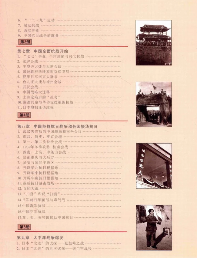 抗日战争图志  合集9本插图