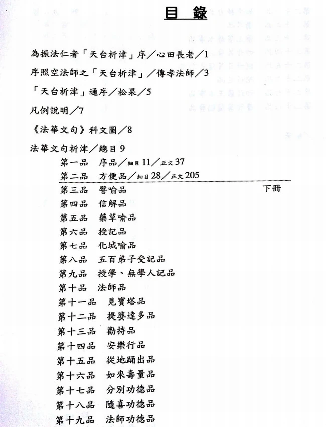 法华文句析津 上中下插图