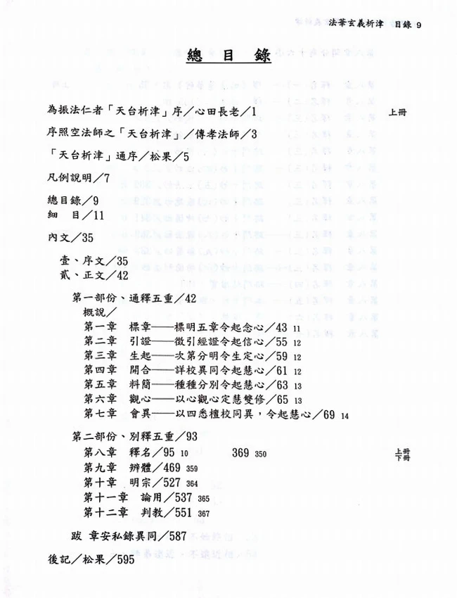 天台玄义析津 上下插图
