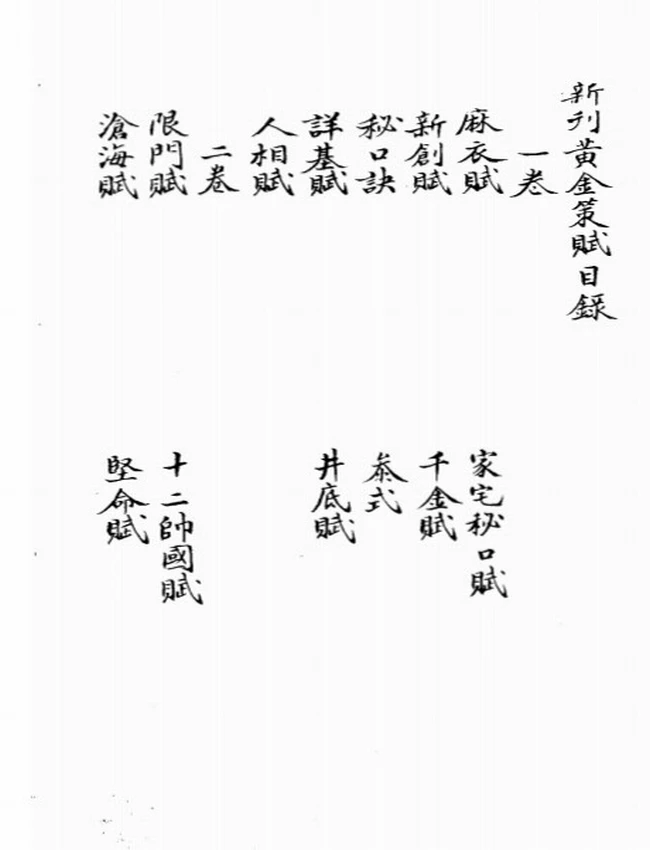 《黃金策賦》鬼谷子仙传灵验课法插图