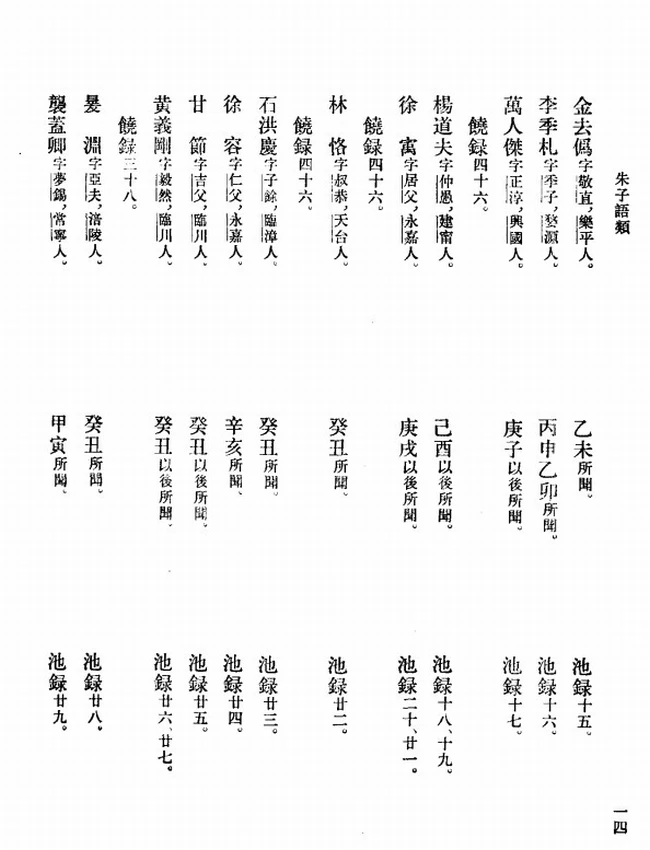 朱子语类 共8本（宋）黎靖德编插图